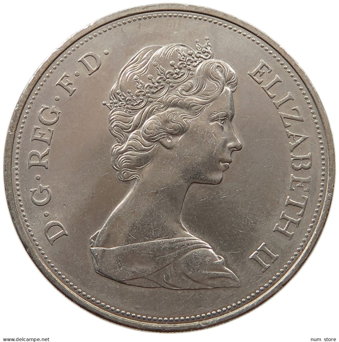 GREAT BRITAIN CROWN 1972 #s018 0029 - L. 1 Crown