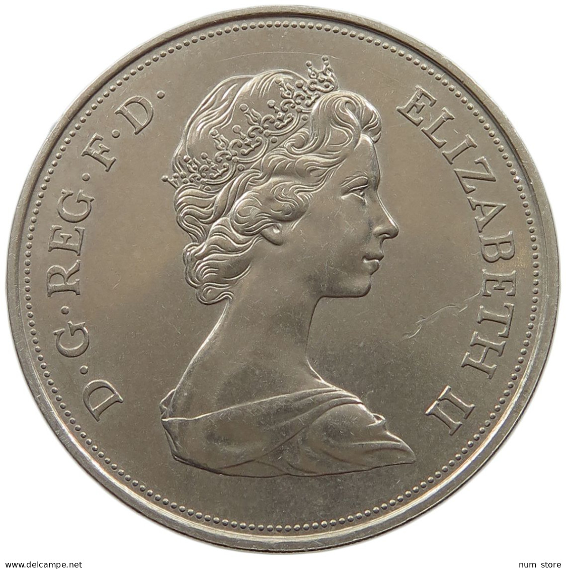 GREAT BRITAIN CROWN 1972 #a012 0639 - L. 1 Crown