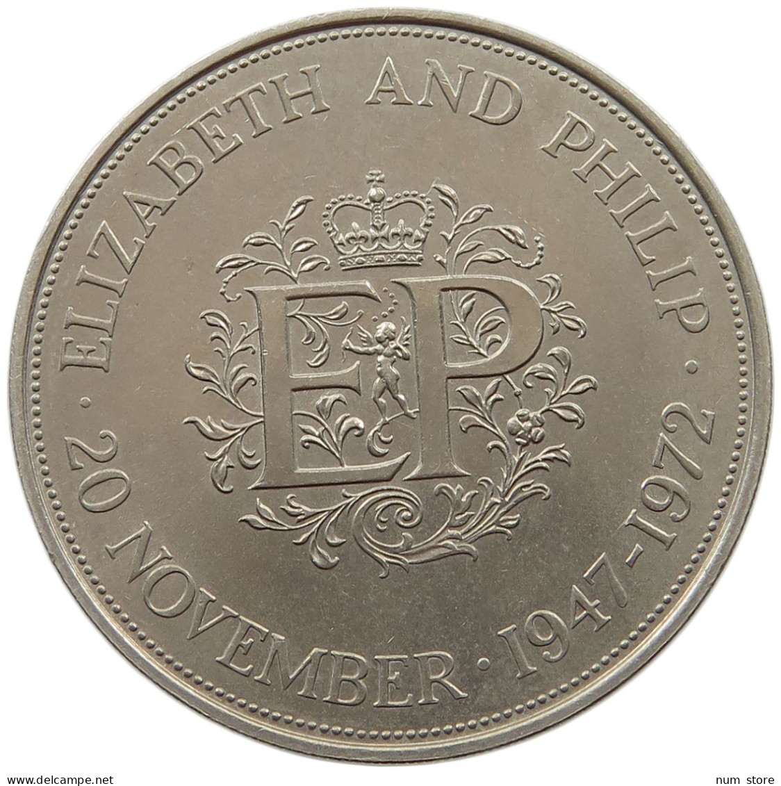 GREAT BRITAIN CROWN 1972 #a012 0639 - L. 1 Crown