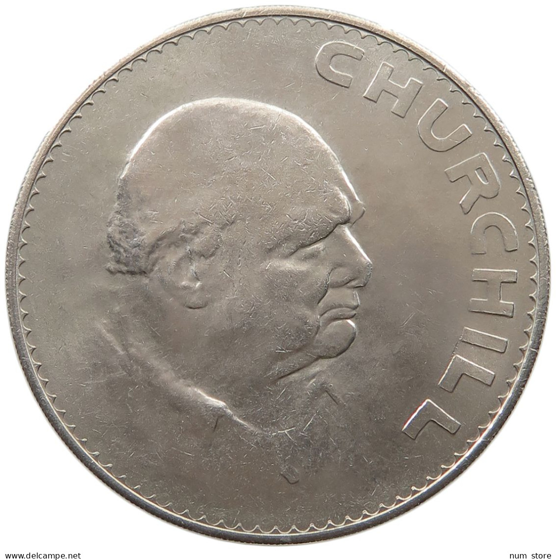 GREAT BRITAIN CROWN 1965 CHURCHILL #a042 0311 - L. 1 Crown