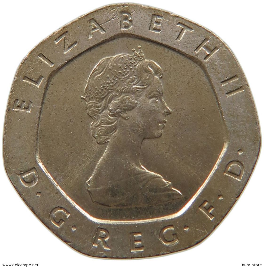 GREAT BRITAIN 20 PENCE 1982 #a034 0643 - 20 Pence