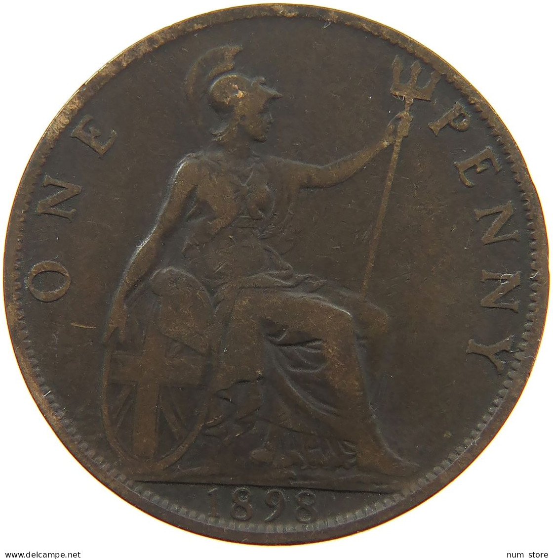 GREAT BRITAIN PENNY 1898 #a041 0267 - D. 1 Penny