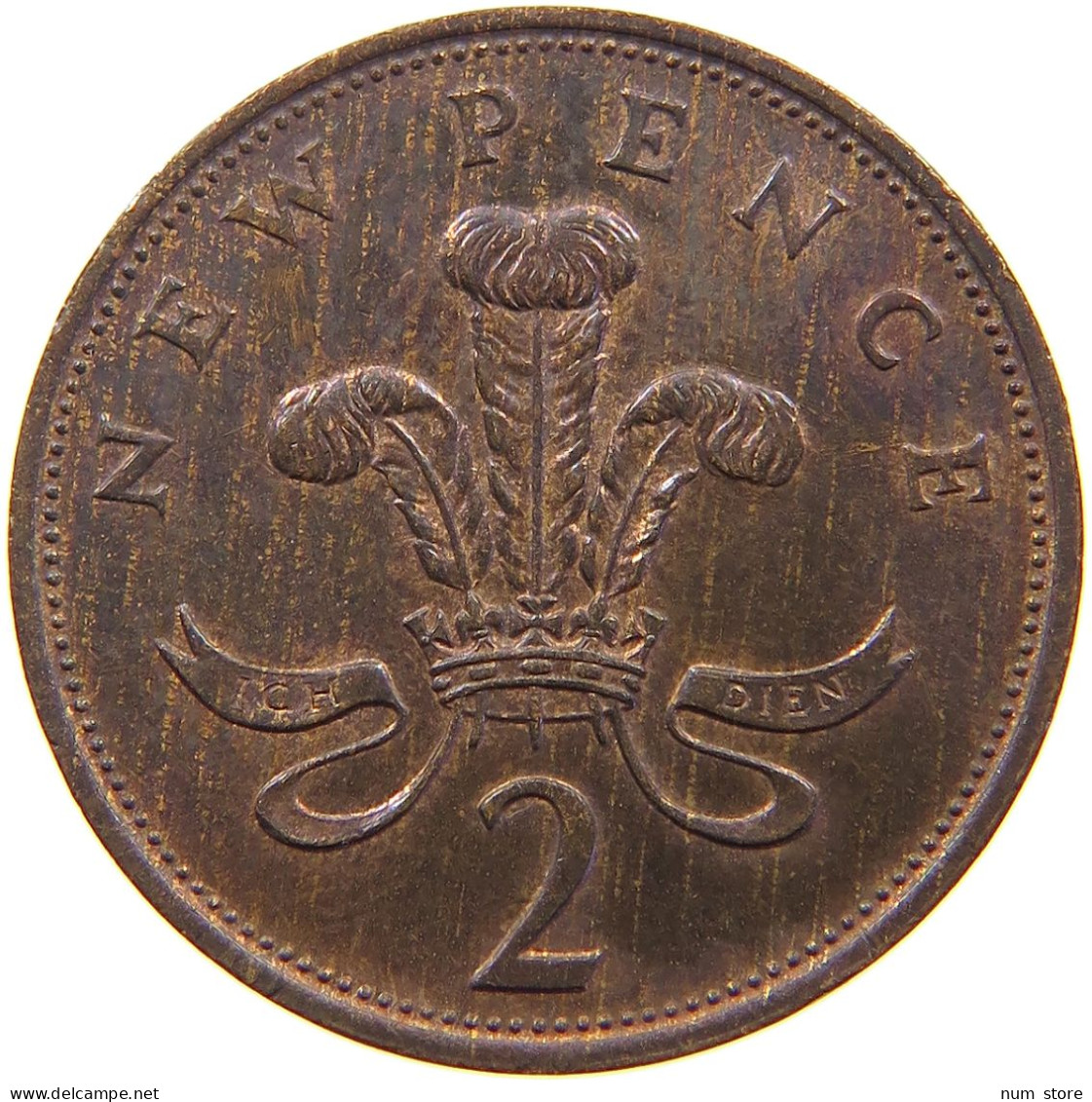 GREAT BRITAIN PENCE 1979 TOP #a066 0187 - 1 Penny & 1 New Penny