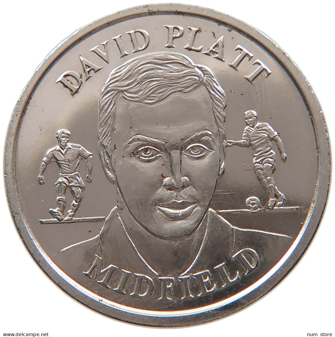 GREAT BRITAIN MEDAL DAVID PLATT 1996 #s079 0413 - Otros & Sin Clasificación