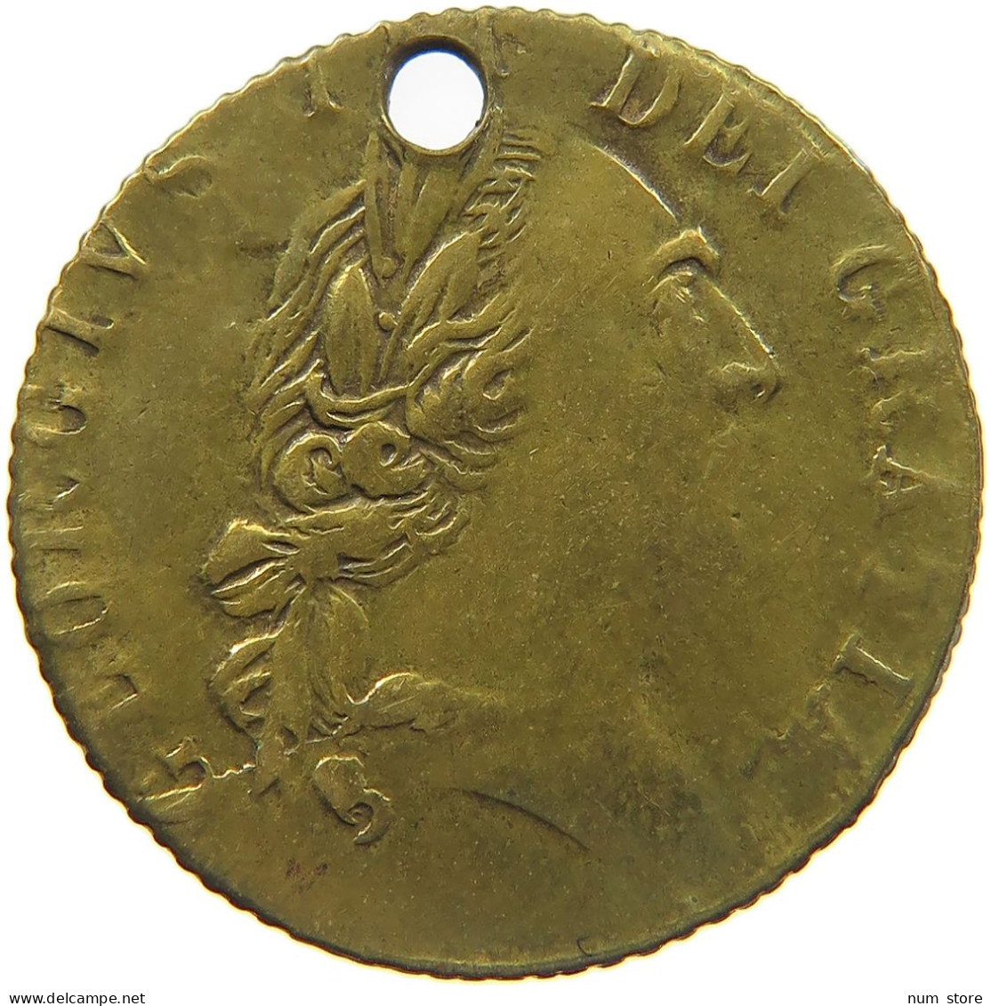 GREAT BRITAIN JETON 1790 GEORGE III. #c036 0065 - Andere & Zonder Classificatie