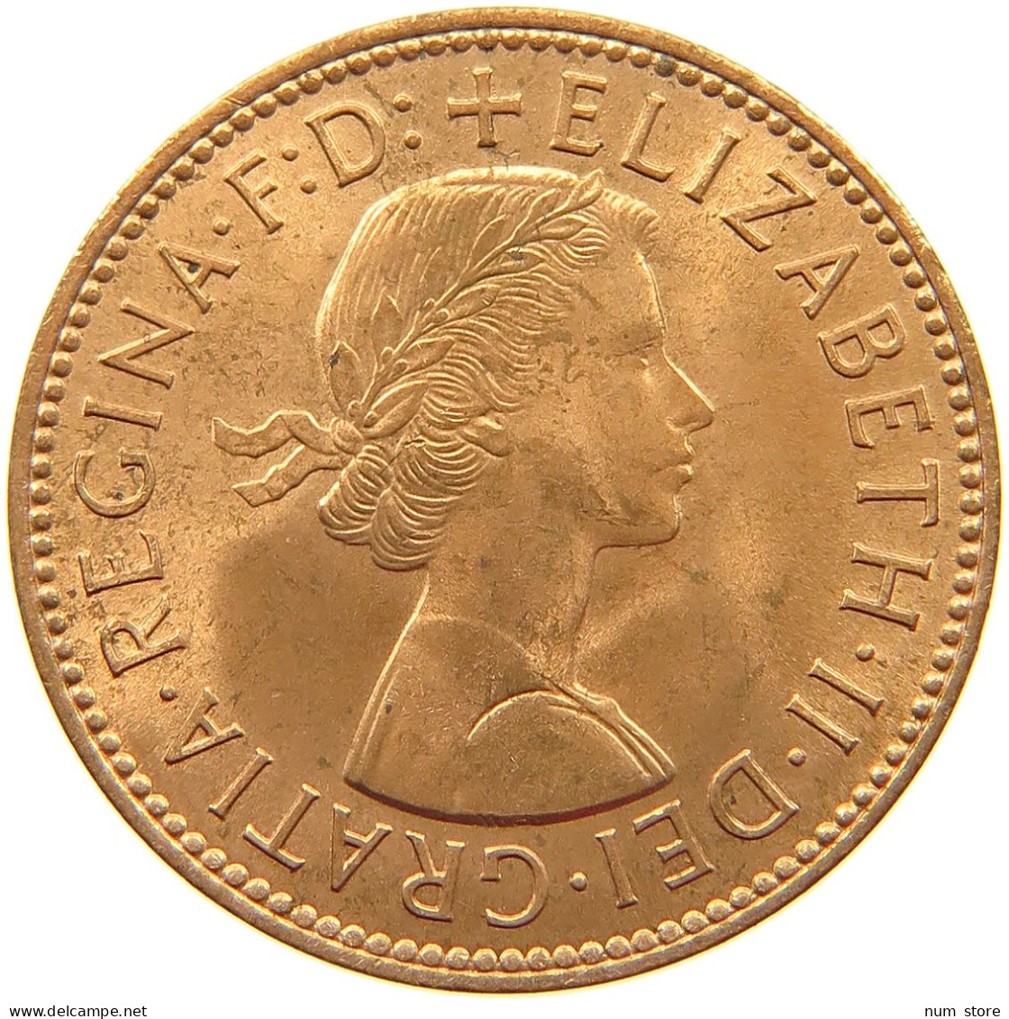 GREAT BRITAIN HALFPENNY 1963 TOP #a039 0341 - C. 1/2 Penny