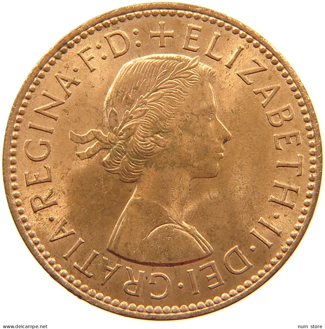 GREAT BRITAIN HALFPENNY 1963 TOP #a039 0281 - C. 1/2 Penny