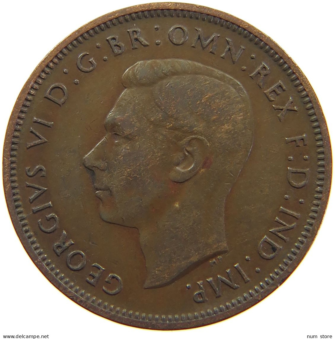 GREAT BRITAIN HALFPENNY 1938 #a062 0479 - C. 1/2 Penny