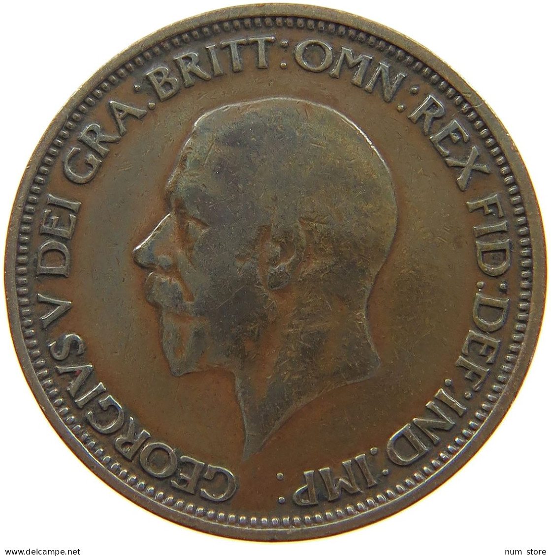 GREAT BRITAIN HALFPENNY 1936 #a066 0243 - C. 1/2 Penny