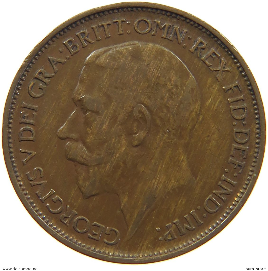 GREAT BRITAIN HALF PENNY 1921 #c061 0037 - C. 1/2 Penny