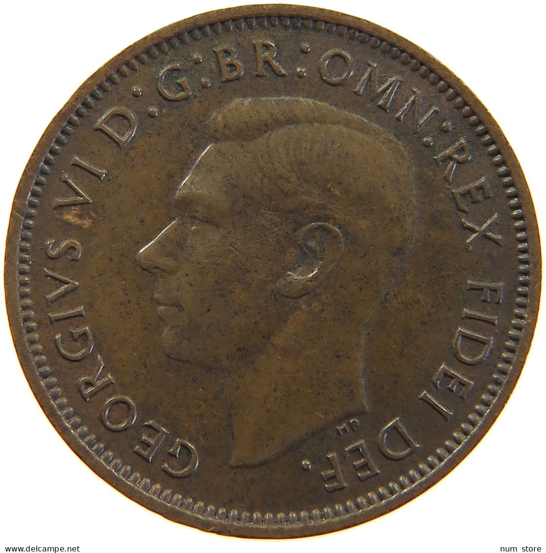 GREAT BRITAIN FARTHING 1951 TOP #a066 0839 - B. 1 Farthing