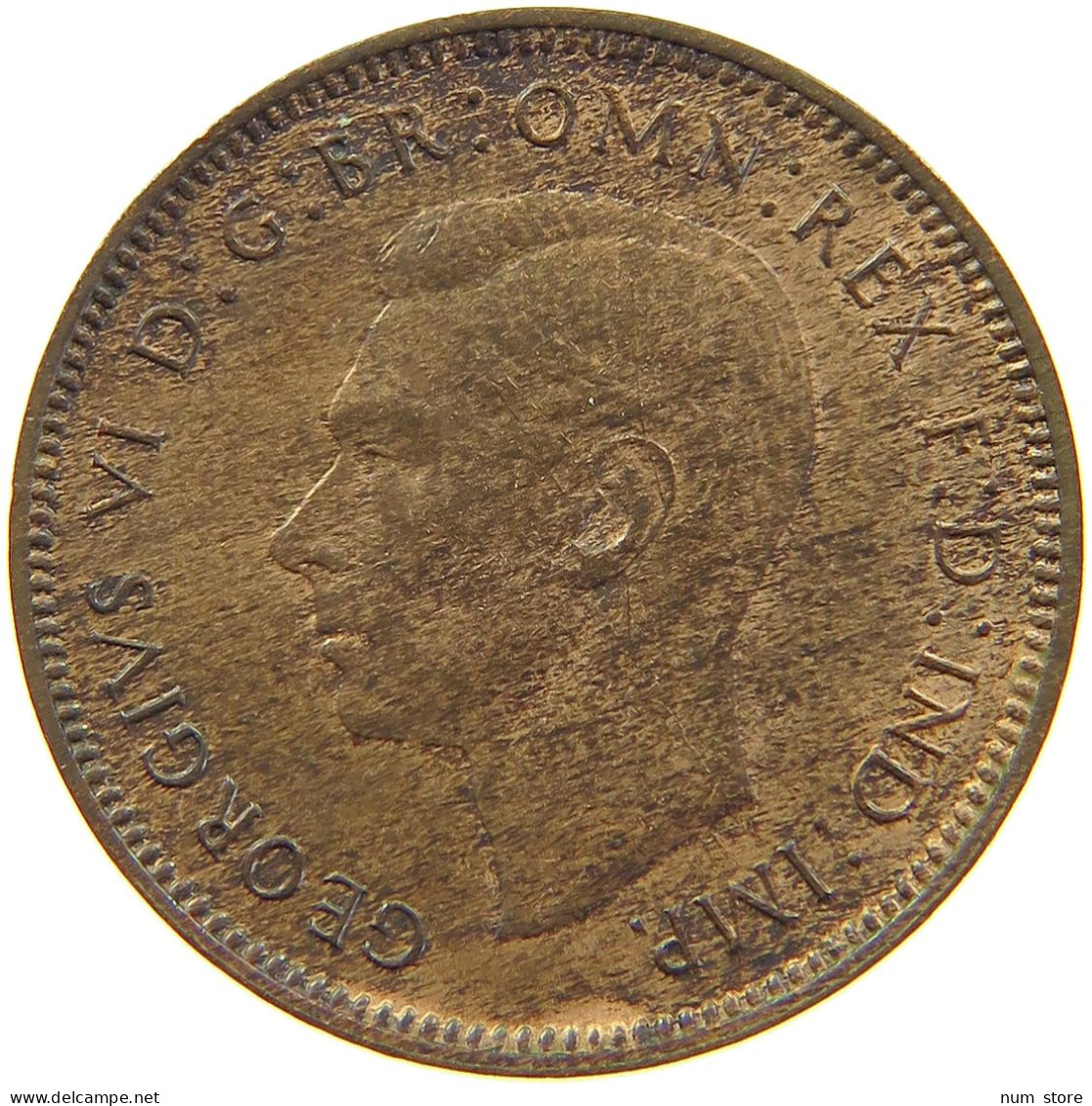 GREAT BRITAIN FARTHING 1948 #s019 0173 - B. 1 Farthing