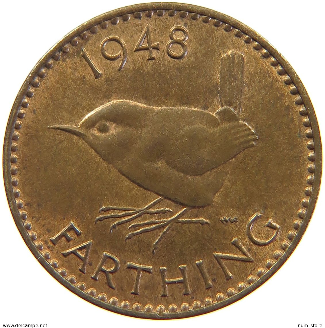 GREAT BRITAIN FARTHING 1948 #c063 0137 - B. 1 Farthing