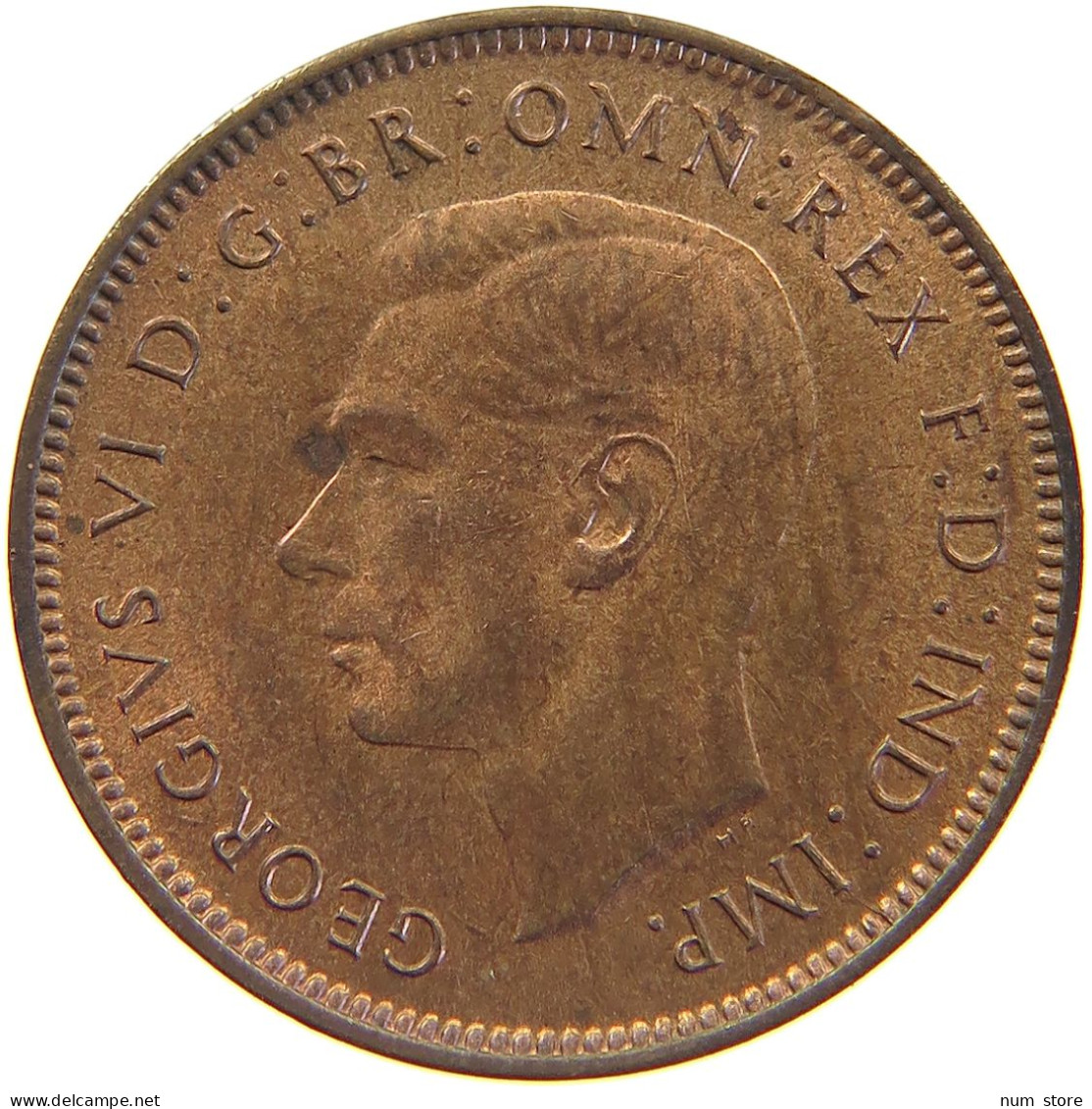 GREAT BRITAIN FARTHING 1945 TOP #c050 0317 - B. 1 Farthing