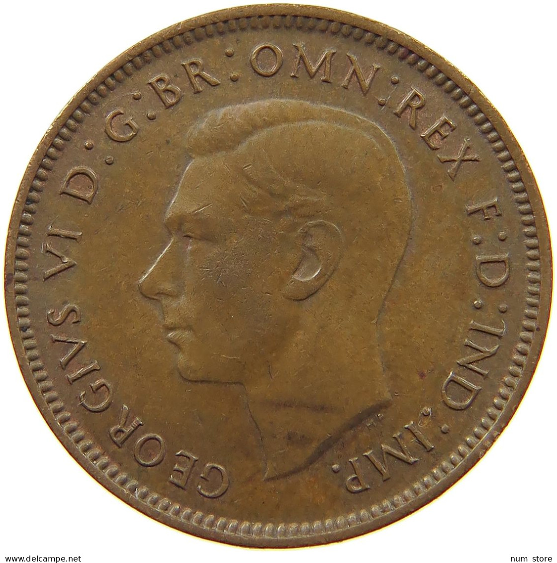 GREAT BRITAIN FARTHING 1942 #a012 0061 - B. 1 Farthing