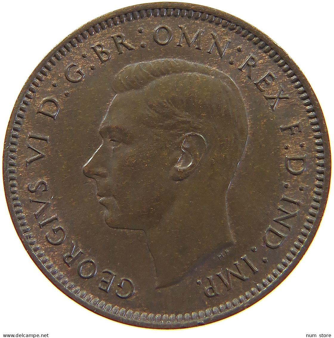 GREAT BRITAIN FARTHING 1939 TOP #a051 0135 - B. 1 Farthing