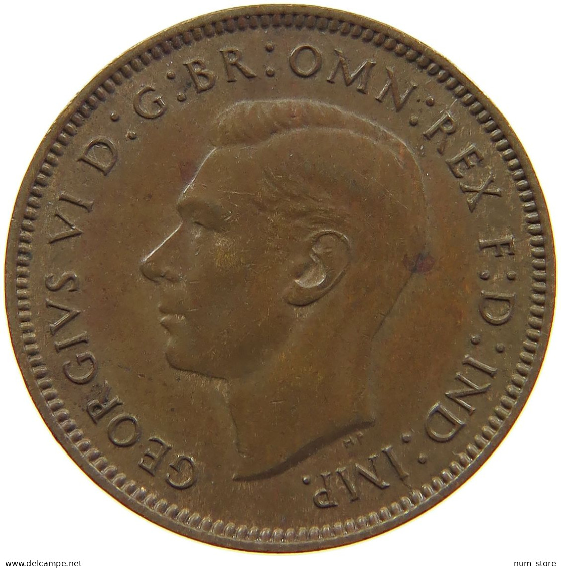 GREAT BRITAIN FARTHING 1941 #a067 0005 - B. 1 Farthing