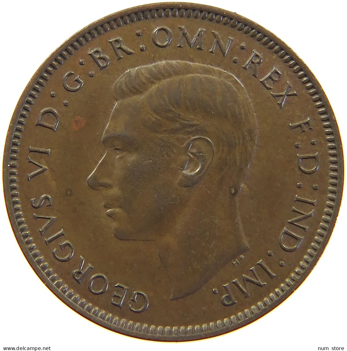 GREAT BRITAIN FARTHING 1939 #c063 0155 - B. 1 Farthing