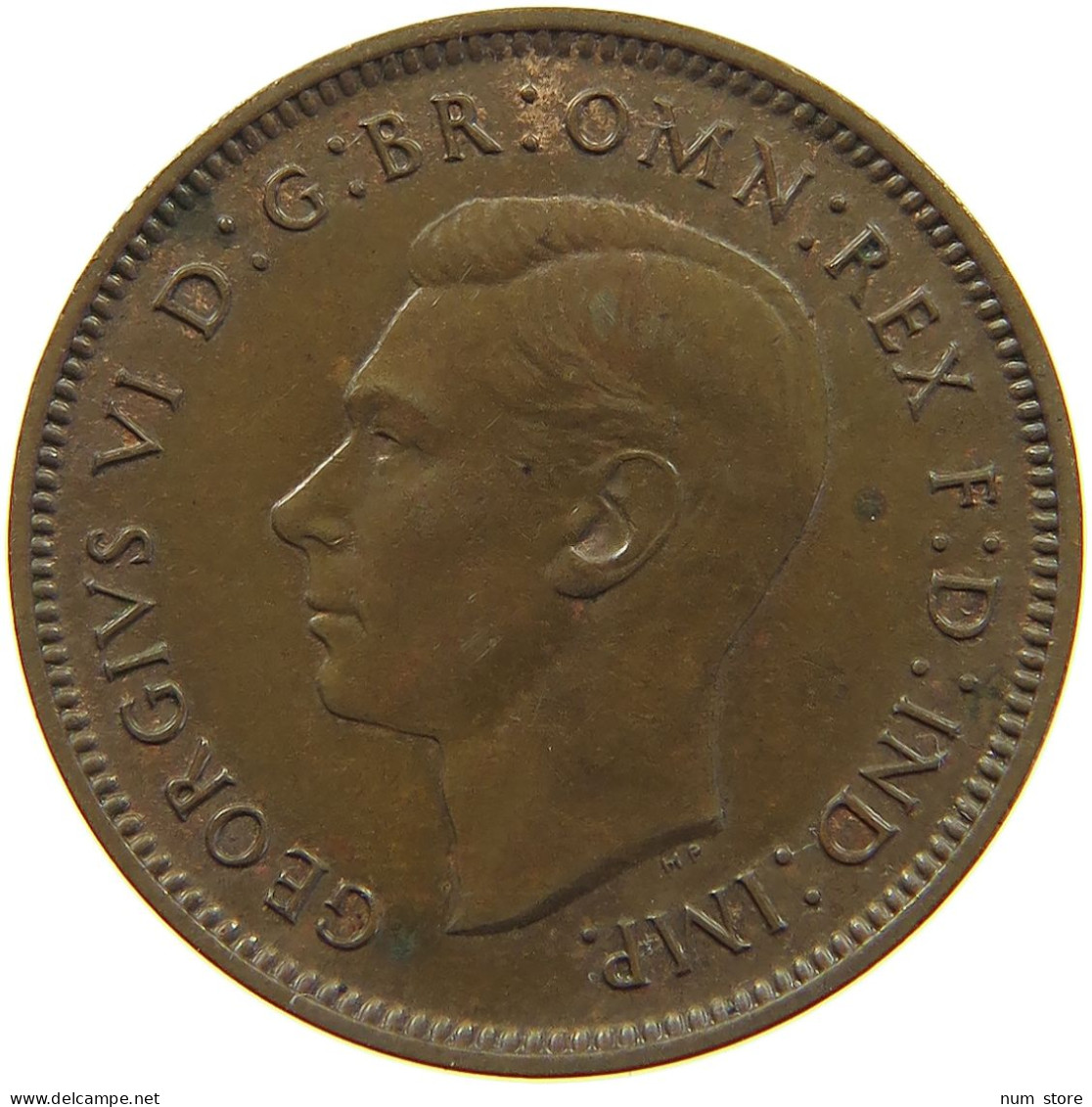 GREAT BRITAIN FARTHING 1937 #a075 0559 - B. 1 Farthing