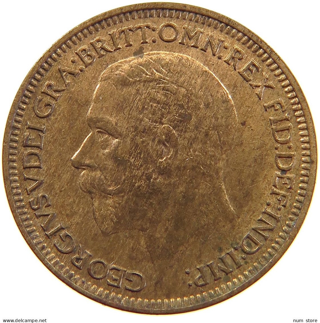 GREAT BRITAIN FARTHING 1936 TOP #a012 0001 - B. 1 Farthing