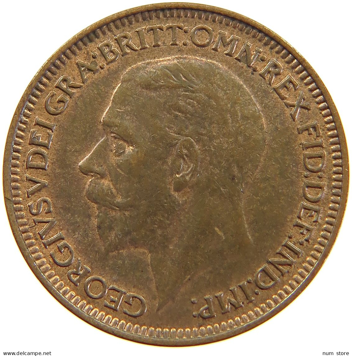 GREAT BRITAIN FARTHING 1936 TOP #a011 1047 - B. 1 Farthing