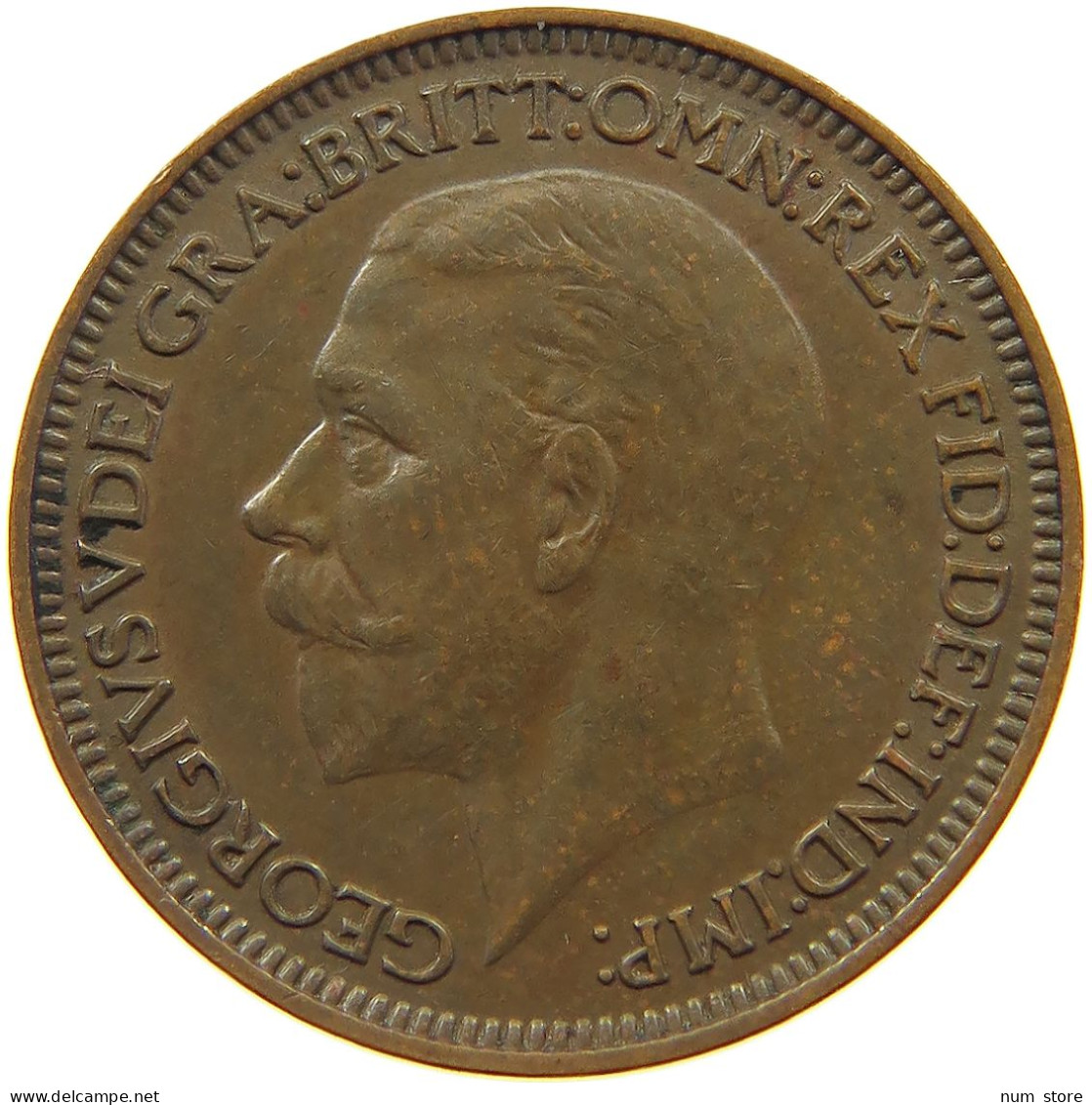 GREAT BRITAIN FARTHING 1936 TOP #a011 1059 - B. 1 Farthing