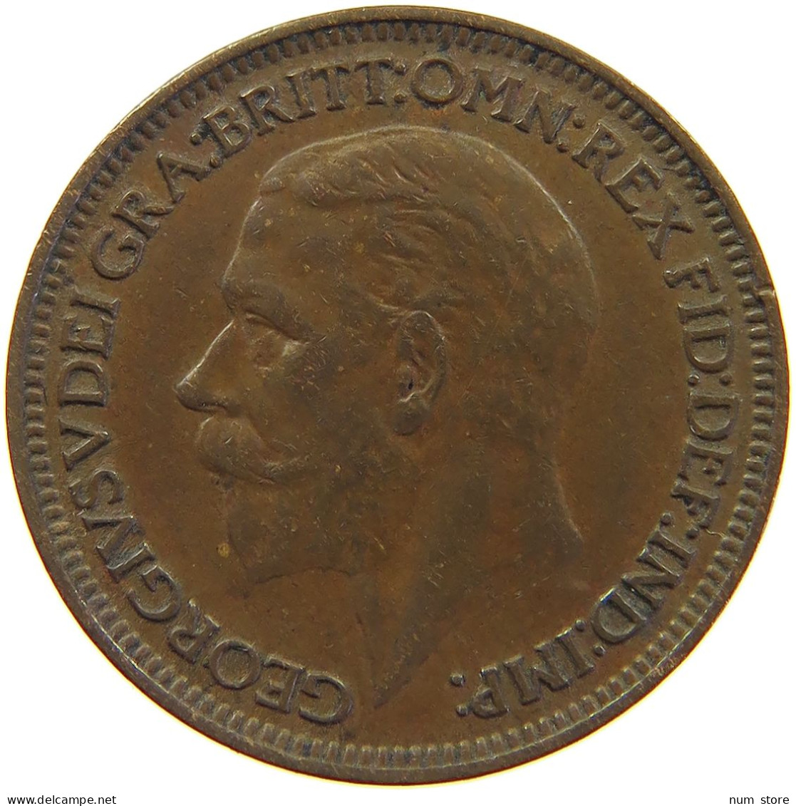 GREAT BRITAIN FARTHING 1936 #s010 0213 - B. 1 Farthing