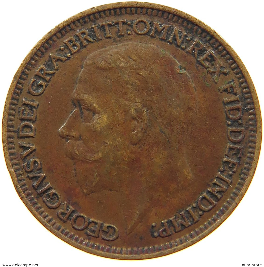 GREAT BRITAIN FARTHING 1936 #a011 1073 - B. 1 Farthing