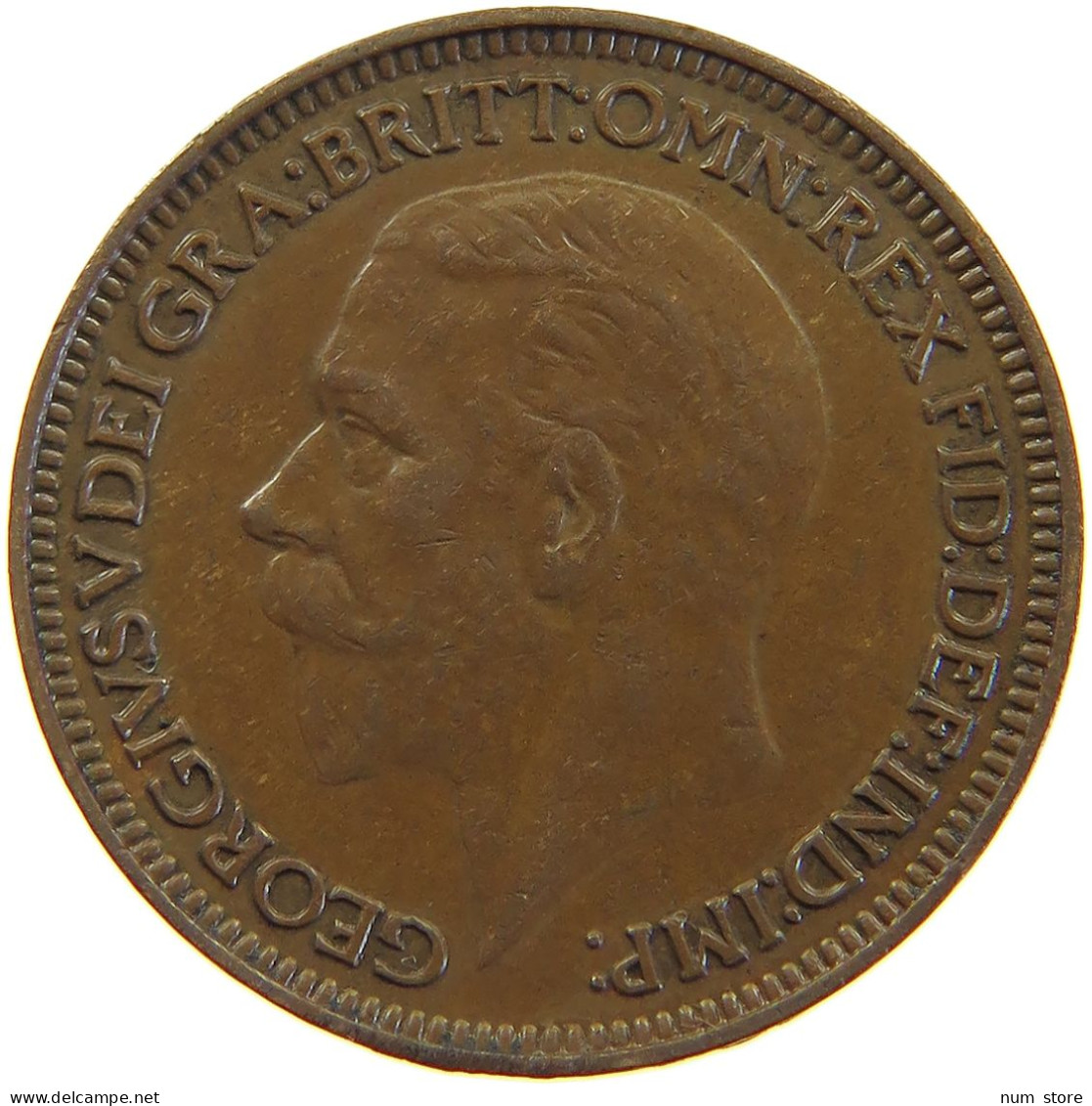 GREAT BRITAIN FARTHING 1936 #a066 0795 - B. 1 Farthing