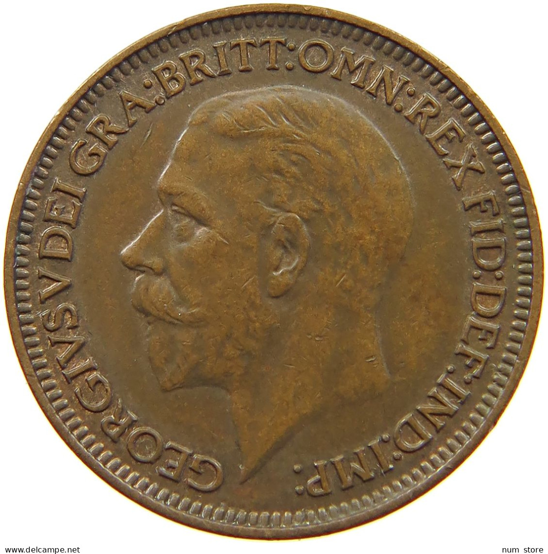 GREAT BRITAIN FARTHING 1936 #a014 0111 - B. 1 Farthing