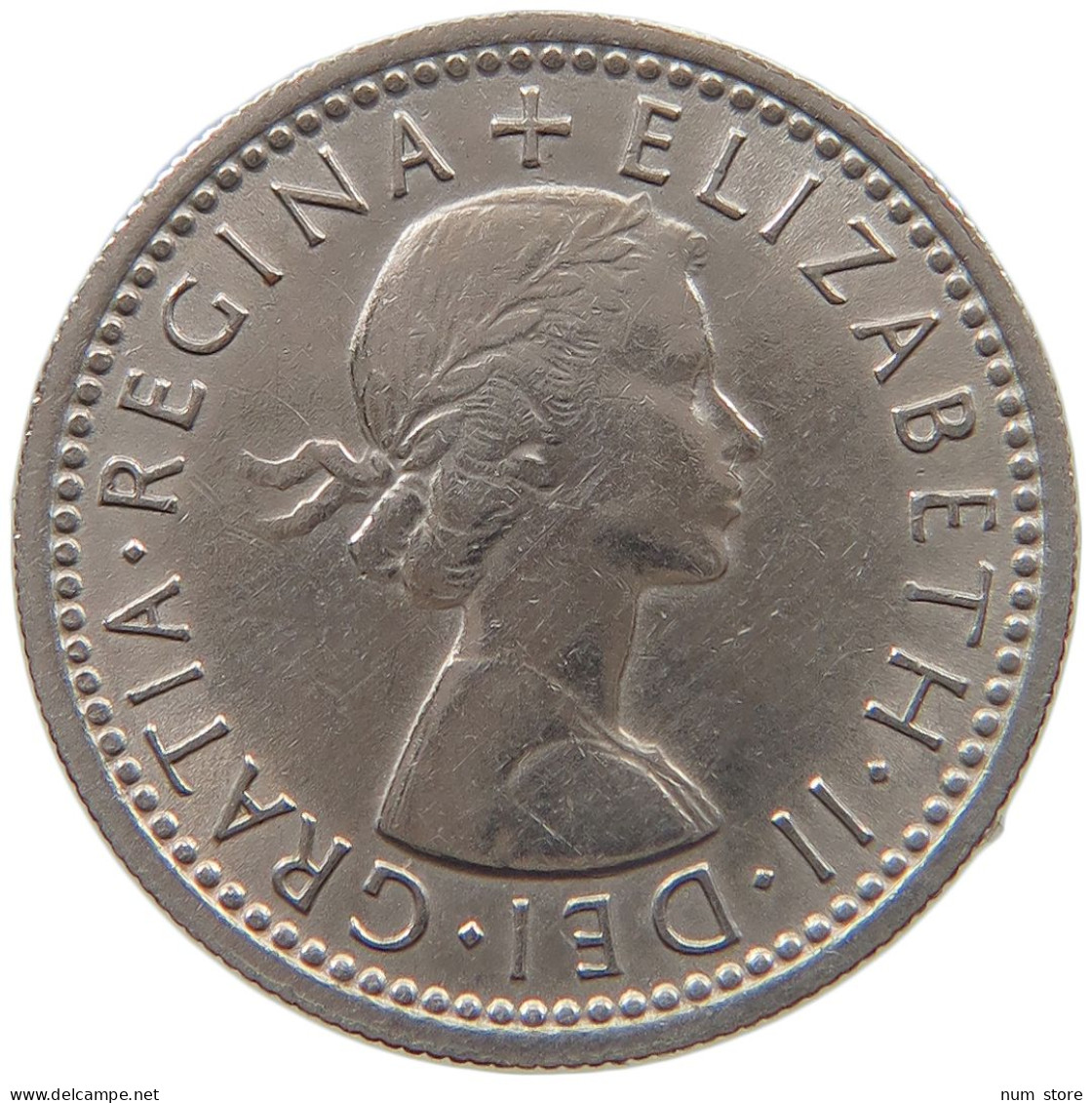 GREAT BRITAIN SIXPENCE 1964 #a048 0067 - H. 6 Pence