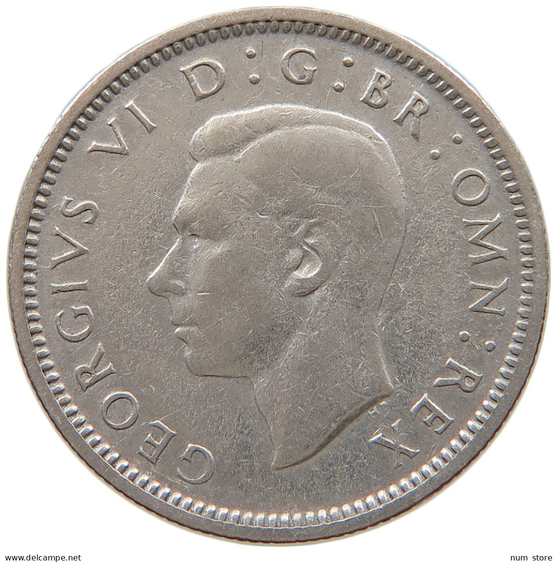 GREAT BRITAIN SIXPENCE 1945 #a052 0383 - H. 6 Pence