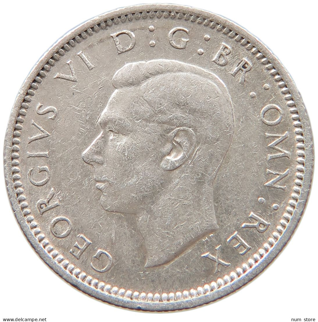 GREAT BRITAIN SIXPENCE 1944 #s020 0053 - H. 6 Pence