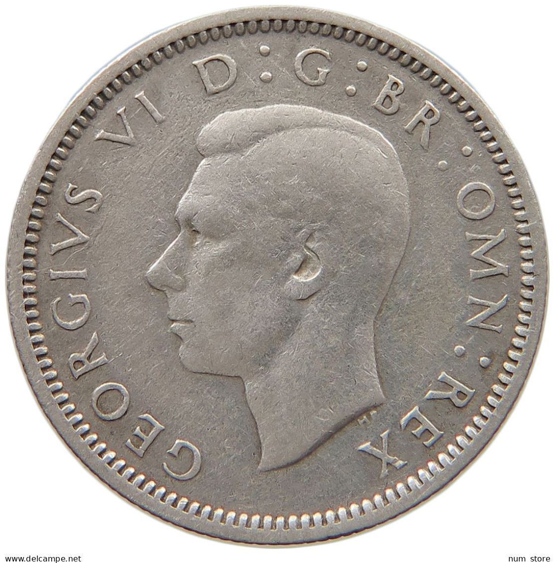 GREAT BRITAIN SIXPENCE 1944 #c040 0393 - H. 6 Pence