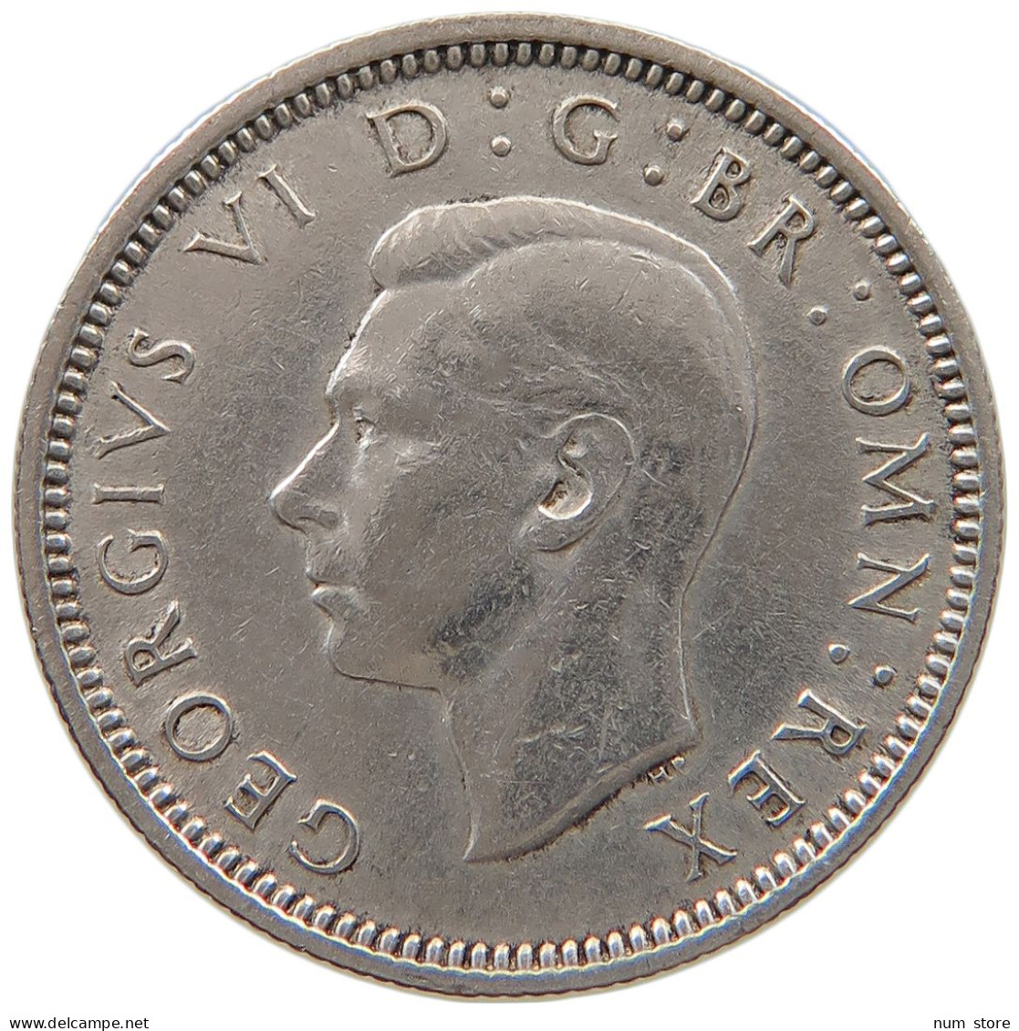 GREAT BRITAIN SIXPENCE 1944 #a052 0381 - H. 6 Pence