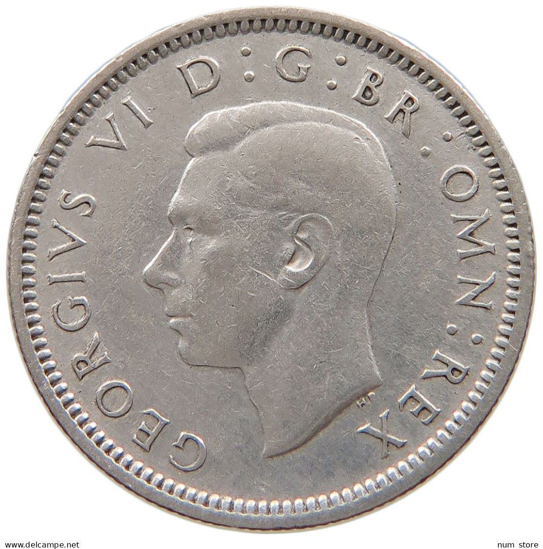 GREAT BRITAIN SIXPENCE 1943 #a052 0399 - H. 6 Pence