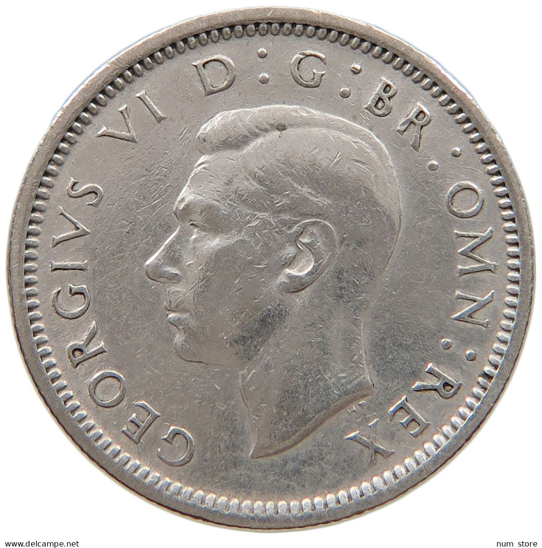 GREAT BRITAIN SIXPENCE 1943 #a052 0395 - H. 6 Pence