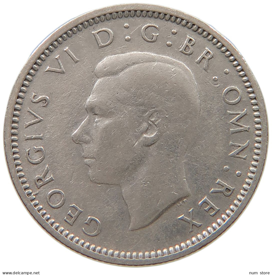 GREAT BRITAIN SIXPENCE 1943 #a044 0231 - H. 6 Pence