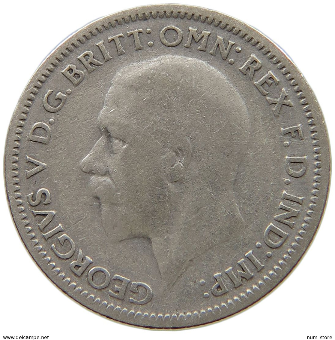 GREAT BRITAIN SIXPENCE 1936 #a081 0885 - H. 6 Pence