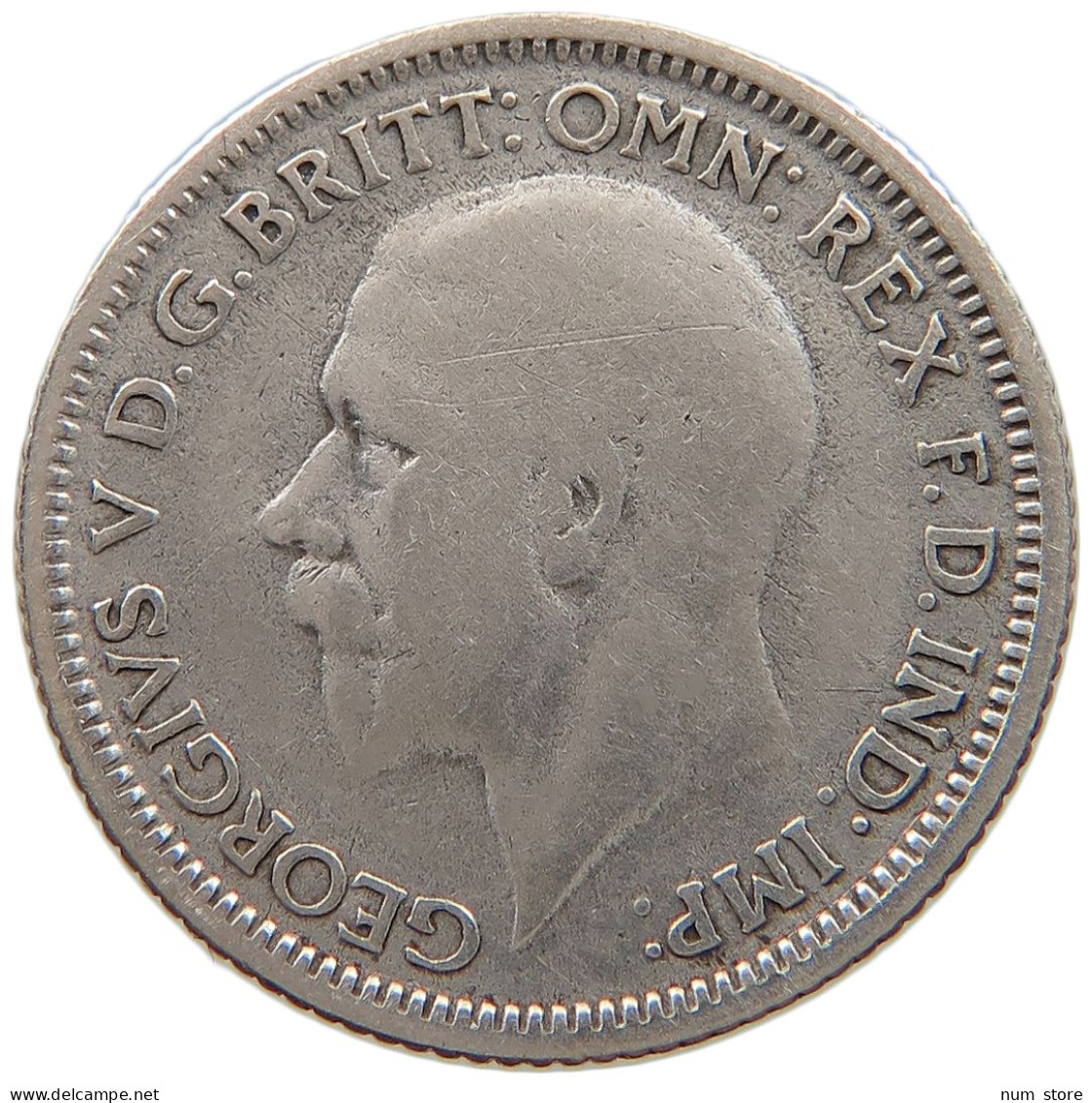 GREAT BRITAIN SIXPENCE 1928 #a057 0265 - H. 6 Pence