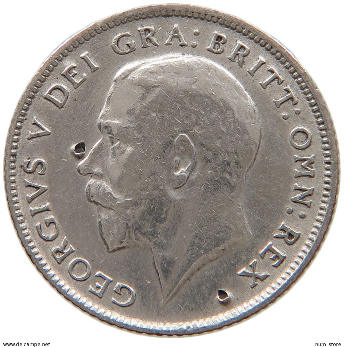 GREAT BRITAIN SIXPENCE 1924 #a064 0307 - H. 6 Pence