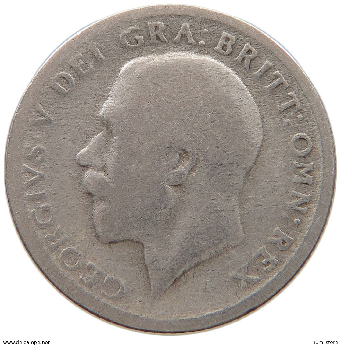 GREAT BRITAIN SIXPENCE 1921 #a044 0209 - H. 6 Pence