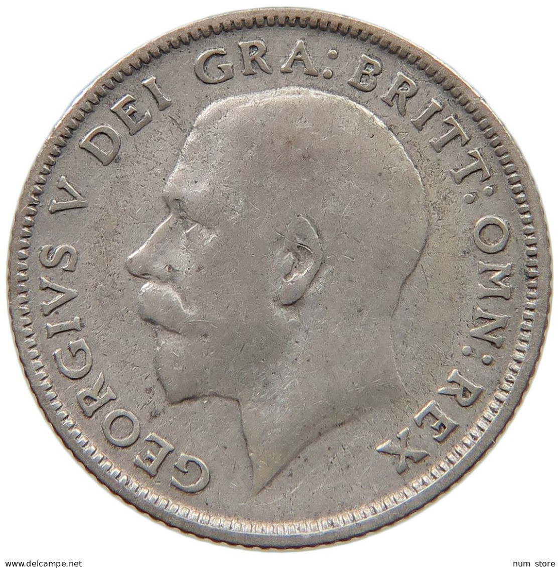 GREAT BRITAIN SIXPENCE 1924 #a045 0659 - H. 6 Pence
