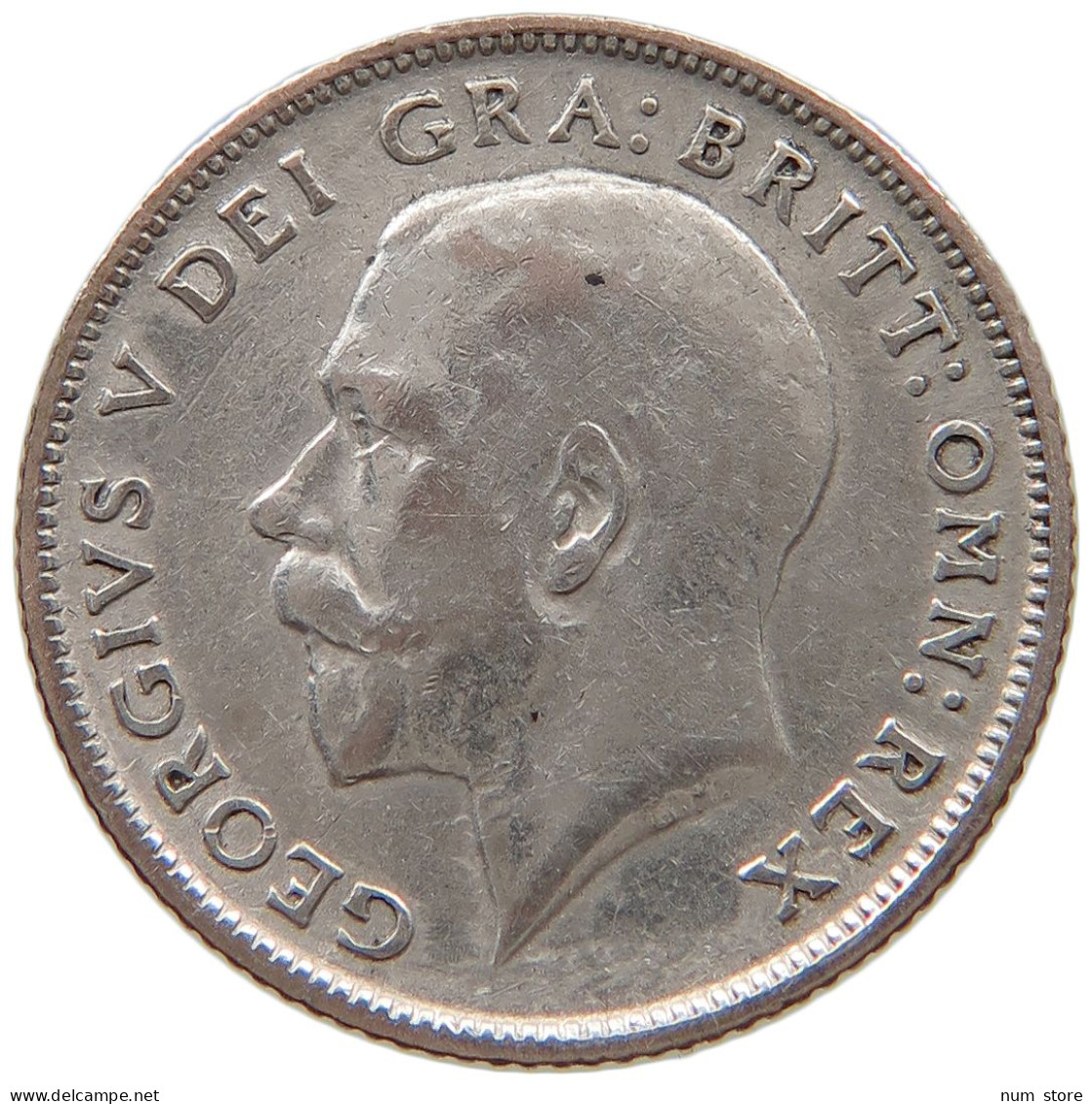 GREAT BRITAIN SIXPENCE 1924 #a052 0377 - H. 6 Pence