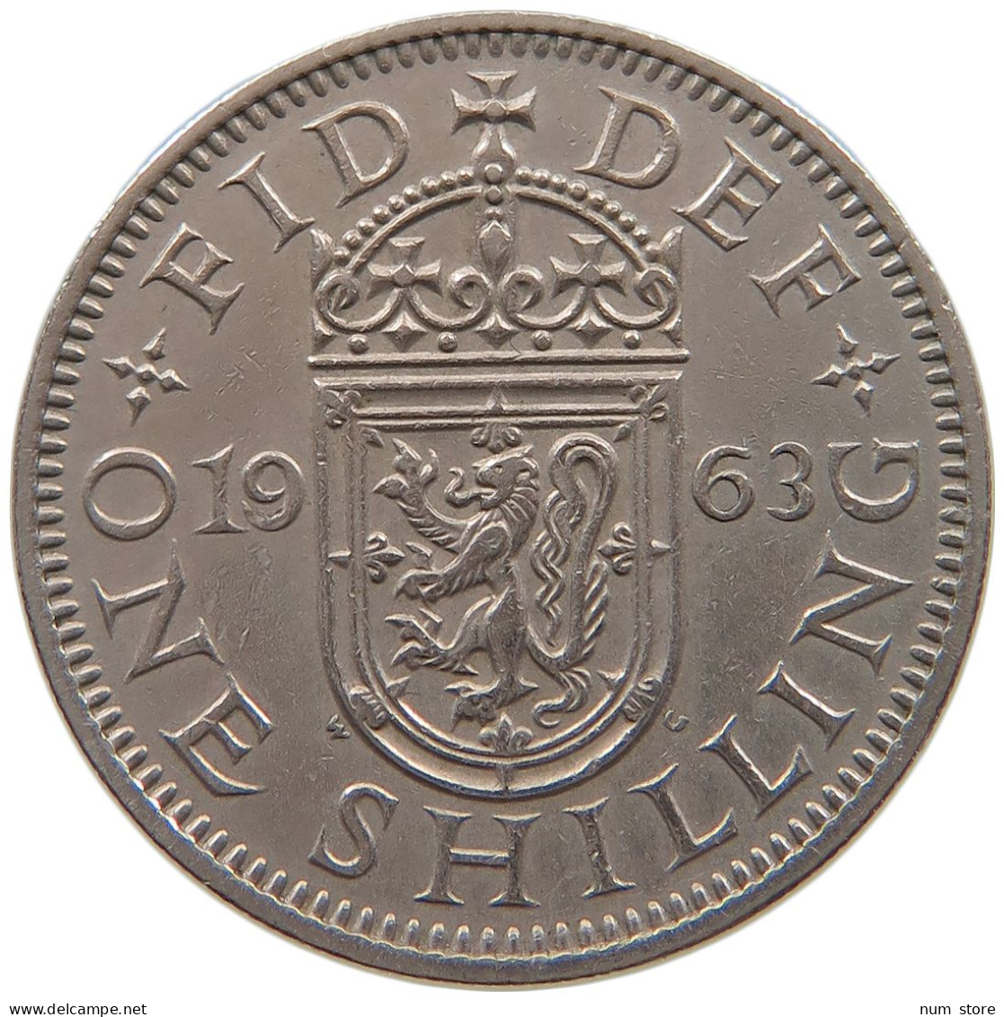 GREAT BRITAIN SHILLING 1963 #a072 0319 - I. 1 Shilling