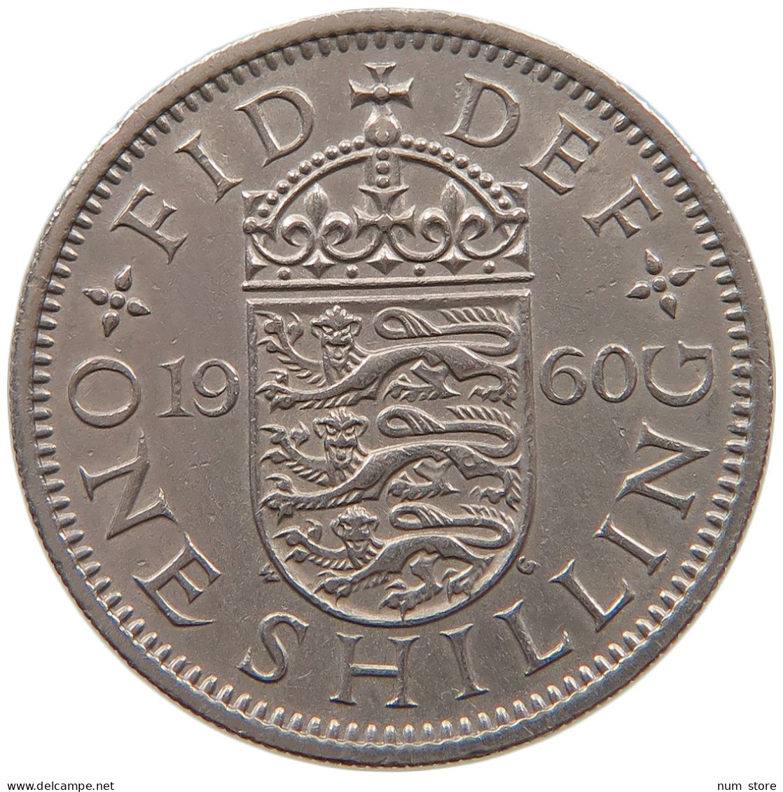 GREAT BRITAIN SHILLING 1960 #a072 0323 - I. 1 Shilling