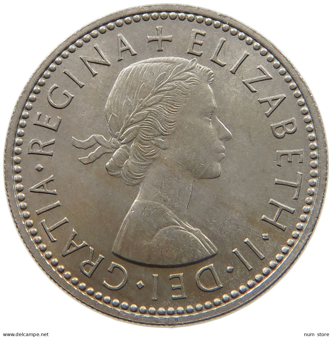 GREAT BRITAIN SHILLING 1955 TOP #c023 0083 - I. 1 Shilling