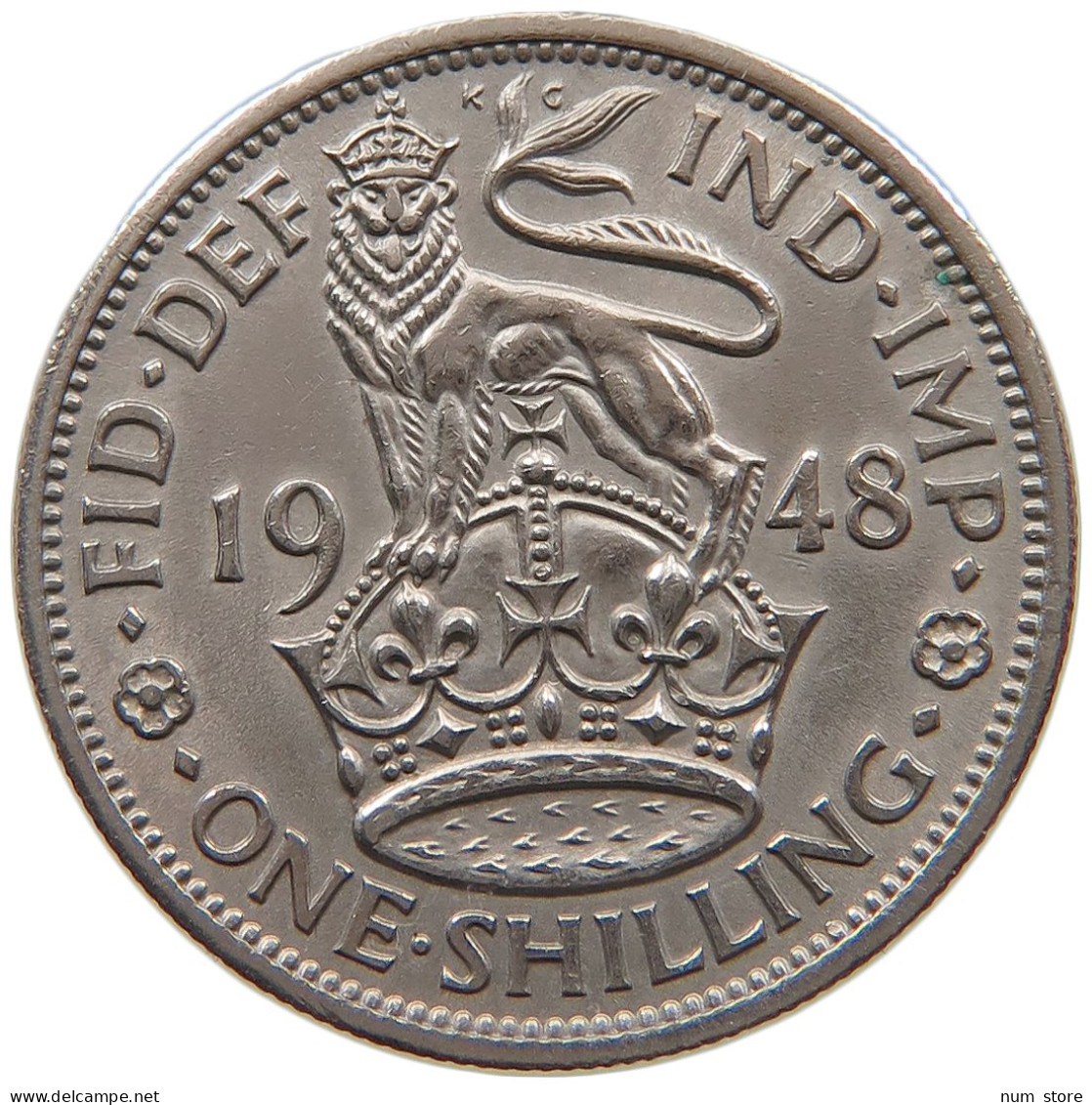 GREAT BRITAIN SHILLING 1948 #a072 0363 - I. 1 Shilling