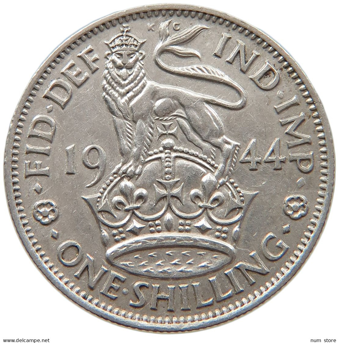 GREAT BRITAIN SHILLING 1944 #s031 0117 - I. 1 Shilling