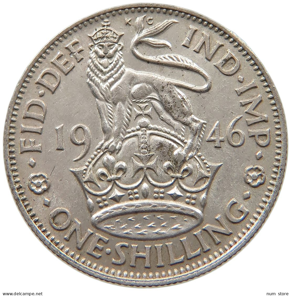 GREAT BRITAIN SHILLING 1946 #c036 0289 - I. 1 Shilling